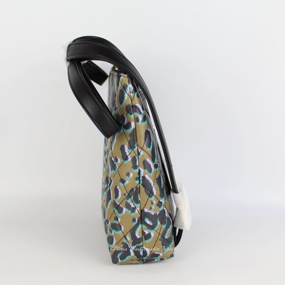 NWT Ted Baker Leopard Quilted Backpack– Stylish & Trendy Bag for Everyday Use - Picture 7 of 14